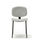 Pack de 2 sillas MARIO tapizadas en pana color gris, 50/79cm(alto) 44cm(ancho) - Foto 2