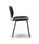 Pack de 2 sillas MARIO tapizadas en pana color negro, 50/79cm(alto) 44cm(ancho) - Foto 3