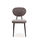 Pack de 2 sillas modelo Alex tapizado en textil gris, 85cm (alto) 42cm (ancho) - 1