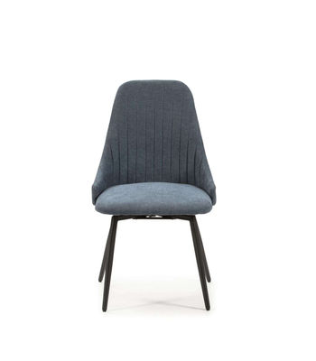 Pack de 2 sillas modelo Alma Giratorio acabado azul 46/90 cm(alto) 54 cm(ancho) - Foto 2