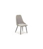 Pack de 2 sillas modelo Alma Giratorio acabado gris claro 46/90 cm(alto) 54
