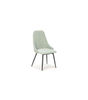 Pack de 2 sillas modelo Alma Giratorio acabado turquesa 46/90 cm(alto) 54