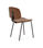Pack de 2 sillas modelo Bali acabado marrón, 79 cm (alto) 45 cm (ancho) 48 cm - 2