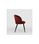 Pack de 2 sillas modelo Keren tapizadas en terciopelo granate, 51.5cm(ancho ) - Foto 3