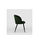 Pack de 2 sillas modelo Keren tapizadas en terciopelo verde botella, - Foto 3
