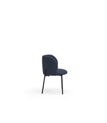 Pack de 2 sillas modelo Mogi tapizado en textil azul marino, 49/81cm (alto) 59cm - Foto 3