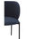 Pack de 2 sillas modelo Mogi tapizado en textil azul marino, 49/81cm (alto) 59cm - Foto 2