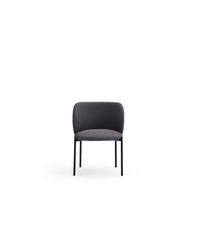 Pack de 2 sillas modelo Mogi tapizado en textil gris oscuro, 49/81cm (alto) 59cm
