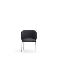Pack de 2 sillas modelo Mogi tapizado en textil negro, 49/81cm (alto) 59cm
