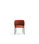Pack de 2 sillas modelo Mogi tapizado en textil terracota, 49/81cm (alto) 59cm - 1