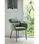 Pack de 2 sillas modelo Sadira acabado gris verdoso, 66.5cm(ancho) 85cm(alto) - 1