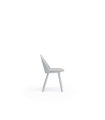 Pack de 2 sillas modelo Uma acabado gris claro, 45/81cm (alto) 46cm (ancho) 51cm - Foto 5
