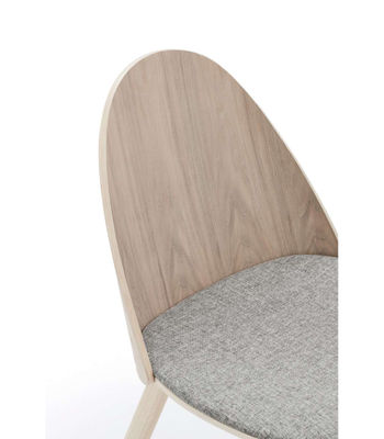 Pack de 2 sillas modelo Uma acabado natural claro, 45/81cm (alto) 46cm (ancho) - Foto 4