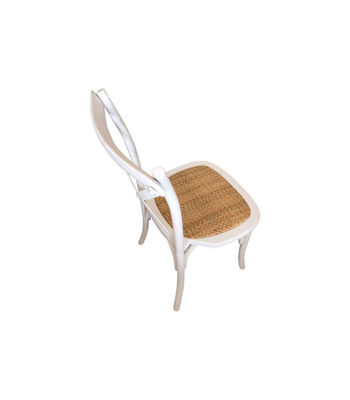 Pack de 2 sillas Provenza acabado blanco/rattan, 48cm(ancho) 89cm(altura) - Foto 4