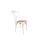 Pack de 2 sillas Provenza acabado blanco/rattan, 48cm(ancho) 89cm(altura) - 1