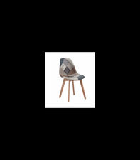 Pack de 2 sillas Super Dereck Patch, 82 cm (alto) 47 cm (ancho) 52 cm (fondo)