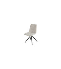 Pack de 4 sillas Alicante tapizadas en marfil, 91 cm (alto) 46 cm (ancho) 51 cm