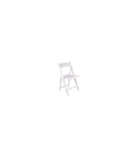 Pack de 4 sillas Ceremony en polipropileno blanco, 44.5cm(ancho) 88cm(altura)