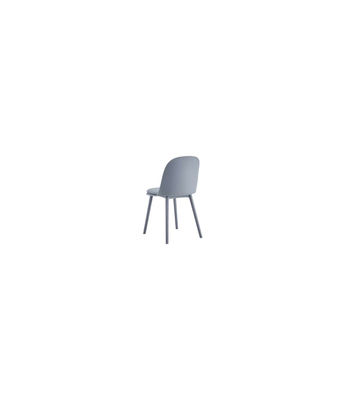Pack de 4 sillas Happy para salón, cocina o terraza acabado gris, 80cm(alto) - Foto 4