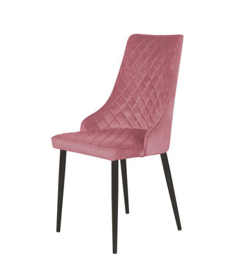Pack de 4 sillas Imperial velvet Rosa 94 cm (alto) 48 cm (ancho) 57 cm (fondo) - Foto 2