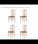 Pack de 4 sillas Lugros en madera de haya color cambrian. 101 cm(alto), 41,2 - Foto 2