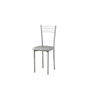 silla cocina gris