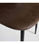 Pack de 4 sillas Md-Hamer tapizadas en textil marrón, 88cm(alto) 54.5cm(ancho) - Foto 4