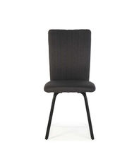 Pack de 4 sillas modelo Betty acabado gris oscuro, 95.5cm(alto) 57cm(ancho)