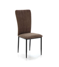 Pack de 4 sillas modelo Hobby acabado marrón, 96cm (alto) 58cm (ancho) 42.5cm