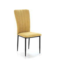 Pack de 4 sillas modelo Hobby acabado mostaza, 96cm (alto) 58cm (ancho) 42.5cm