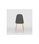 Pack de 4 sillas modelo Margot tapizadas en textil gris pizarra, 45cm(ancho ) - 1