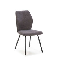 Pack de 4 sillas modelo Paul acabado gris oscuro, 91cm(alto) 57cm(ancho)