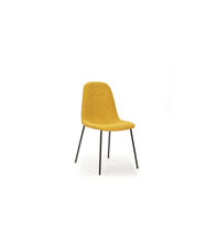 Pack de 4 sillas modelo Roma acabado amarillo 85 cm (alto) 54 cm (ancho) 45 cm