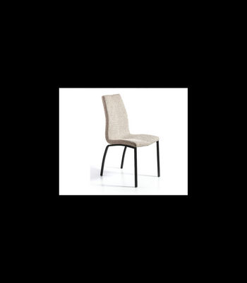 Pack de 4 sillas modelo TANIA acabado tela beige claro, 43 x 58 x 94cm (largo x - Foto 2
