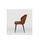 Pack de 4 sillas modelo Triana tapizadas en microfibra avellana, 49cm(ancho ) - Foto 2