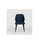 Pack de 4 sillas modelo Triana tapizadas en microfibra azul marengo, 49cm(ancho - 1