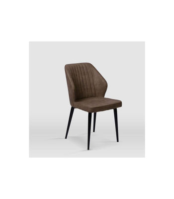 Pack de 4 sillas modelo Triana tapizadas en microfibra visón, 49cm(ancho ) - Foto 4