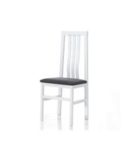 Pack de 4 sillas Monachil en madera de haya color blanco. 102 cm(alto), 41,2
