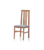 Pack de 4 sillas Monachil en madera de haya color cerezo. 102 cm(alto), 41,2