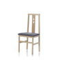 Pack de 4 sillas Motril en madera de haya color cambrian. 95 cm(alto), 41,5