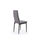 Pack de 4 sillas Niza para Salon o Cocina, tapizado textil gris, 103 cm(alto)45 - Foto 2