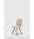 Pack de 4 sillas para cocina o comedor Marcos tapizado textil beige, 89cm(alto) - 2
