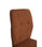 Pack de 4 sillas para cocina o comedor Marcos tapizado textil marrón, 89cm(alto) - 5
