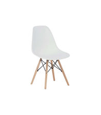 Pack de 4 sillas para cocina o comedor Paris acabado blanco, 82 cm(alto)46