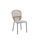 Pack de 4 sillas String tapizada en tejido gris, 46cm(ancho) 87.5cm(altura) - 1