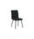 Pack de 4 sillas Theo estructura metálica tapizado en tejido color gris, 90 - Foto 2