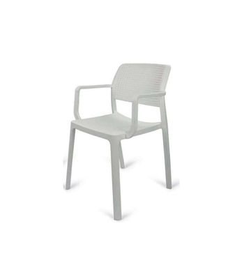 Pack de 4 sillas Verano con brazos, 83 cm (alto) 54 cm (ancho) 54 cm (fondo)