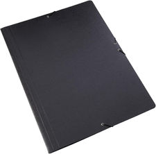 Pack de 5 Carpetas Sencillas con Goma Elastica Tamaño A2 Color Negro
