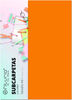 Pack de 50 Subcarpetas Resistentes Tamaño A4 Color Naranja 180g