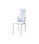 Pack de 6 sillas Segovia en polipiel blanco 42 cm(ancho ) 98 cm(altura) 49 - 1